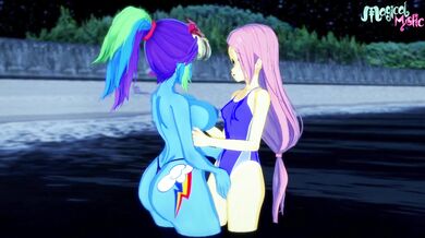 "Flutterdash and her Unicorn Friends Get Beach Bound in Magical Mystic VA!"