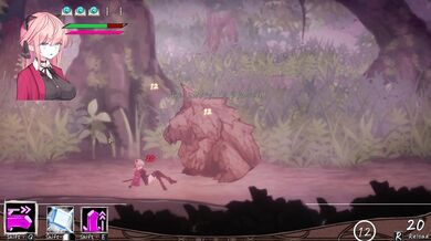 'Vivi the busty bimbo and her magical adventure on the muddy island - Vivi gets fucked by a slimy monster!'