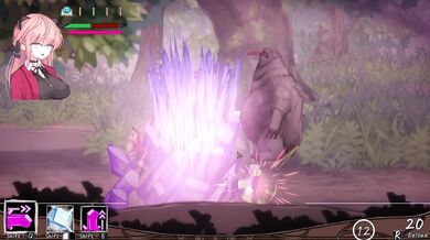 'Vivi the busty bimbo and her magical adventure on the muddy island - Vivi gets fucked by a slimy monster!'