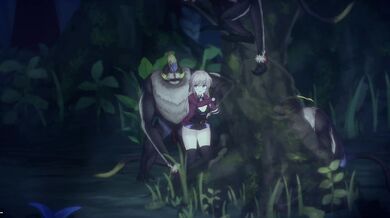 'Vivi and the Magical Island - Vivi Enchanted by Chimps'