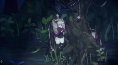 'Vivi and the Magical Island - Vivi Enchanted by Chimps'