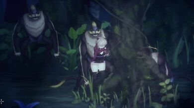 'Vivi and the Magical Island - Vivi Enchanted by Chimps'