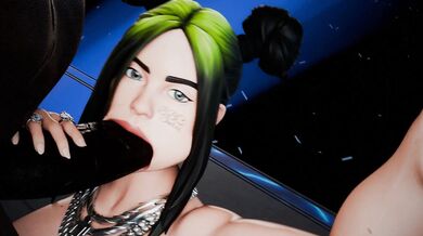 'Billie Eilish Sucking BBC Cumshot [JBPtos]'