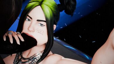 'Billie Eilish Sucking BBC Cumshot [JBPtos]'