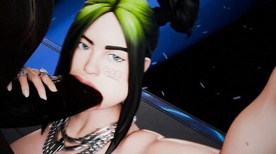 'Billie Eilish Sucking BBC Cumshot [JBPtos]'