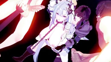 "Busty Lady Seduces A Man Into Her Giant Vagina!"