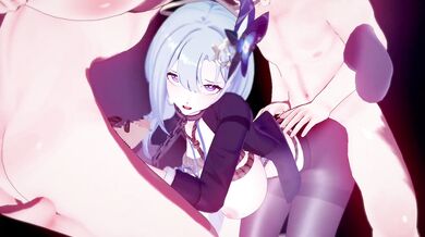 "Busty Lady Seduces A Man Into Her Giant Vagina!"