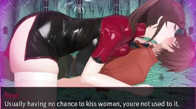 'Breaking the Petals: An Erotic Kiss in the Tower of Trampling'