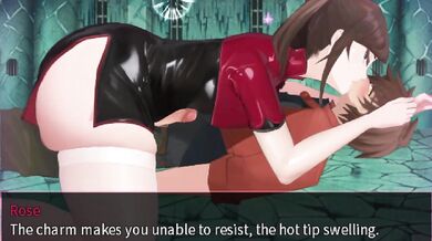 'Breaking the Petals: An Erotic Kiss in the Tower of Trampling'