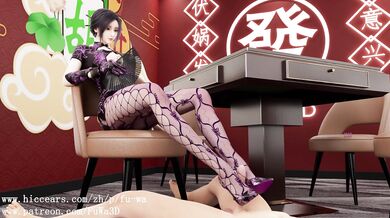 "The Naughty Office Lady and the Sexy Doggy-Style Maid"