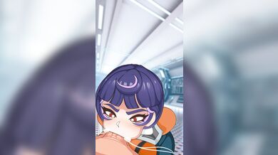 'Space Babe Gives a Blowjob on the Juno Spaceship (JazzApples)'