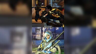 "Overwatch's Pharah vs Ana: A Hentai Battle of Epic Proportions!"