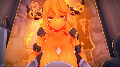 "Explosive Cumshot: The Magmatic Slime Girl (with Anna Anon's Screaming Orgasm)"