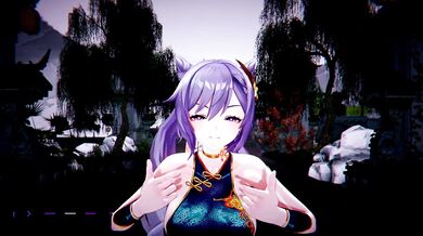 "[MaplehutCat] Keqing's naughty night with Ganyu"