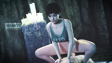 "Biohazard's Rebecca Chambers - Wanksy"