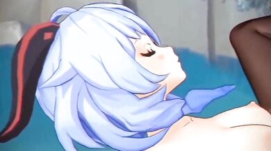 "Sexy Maid with a Fetish for Cum-Covered Cocks! Genshin: The Rising Sun!"
