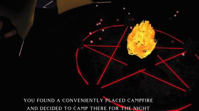 'Eternal Damnation: Helltaker and the Succubus Goat Devouring Souls in the Woods'