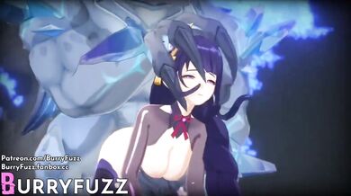 "Unleashing the Shogun Raiden in a Bottomless Bathysmal Vishap: Genshin Impact Hentai Porn!"