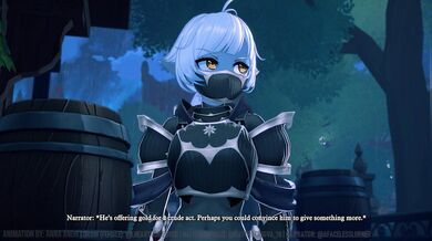 'Pantyhose Stockings - A Money-Grubbing Knight Offers a Crude Act for Change!'