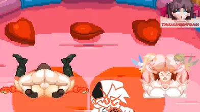 Mother and Son Secretly Hook Up at Night, Leading to Futanari Party with Boyfriend and Fate's NTR