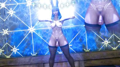 Rewritten as: 'The Dominatrix and Her Captive'.