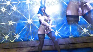 Rewritten as: 'The Dominatrix and Her Captive'.