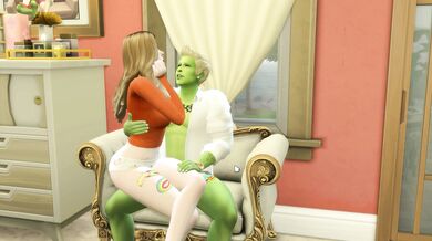 'Curvy Earthling Gets Pounded By Dominant Alien In Futuristic Bedroom'