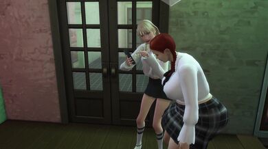 'Futa-futa fun in the john: a tale of two futa girls making a mess in the restroom'