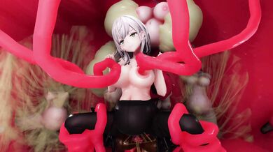 Watching Noel getting fucked by giant insects in a seedbed