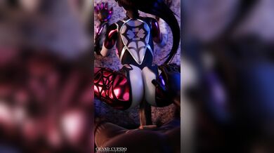 The Hentai Hunter: Widowmaker Sneaks Up on her Prey and Takes Her BBC from Behind