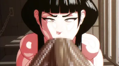Mai gets punished by the angel of sexual pleasure, Angelauxes