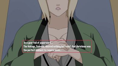 A Christmas Tale of the Miko and her Tiny Elf: Tsunades Queentsunade Sextape