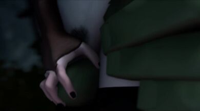 Watch Mavis give a thighjob on Halloween in Greatm8SFM!