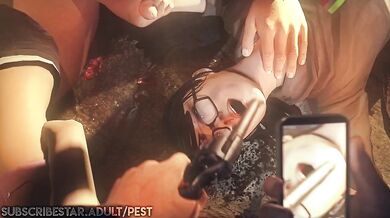 When Life Gets Stranger, Rachel and Amber Team up with Max Caulfield to Suck for Survival!