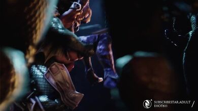 Hey baby, wanna be my new fuck toy? Lizardman wants you