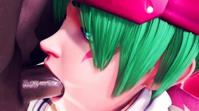 Kiriko And Dva At The Beach [Blacked][Red404]