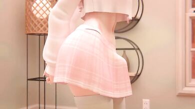 Massive cock growth by the benevolent bunny