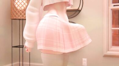 Massive cock growth by the benevolent bunny