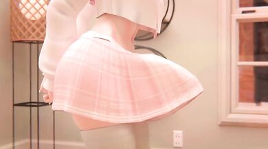 Massive cock growth by the benevolent bunny