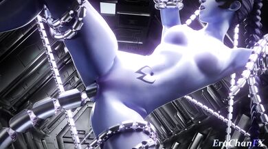 Watch as a sexy widow gets possessed by a tentacle monster in this wild hentai video!