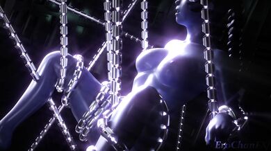 Watch as a sexy widow gets possessed by a tentacle monster in this wild hentai video!