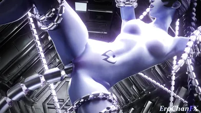 Watch as a sexy widow gets possessed by a tentacle monster in this wild hentai video!