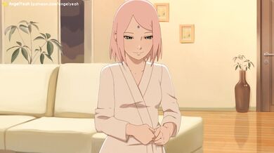 Watch as Sakura and Naruto get it on in a steamy makeout session that will leave you breathless!