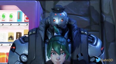 Kiriko cant get enough of Bob!