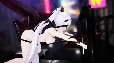 Watch as Kiana is ravaged by a giant insect in the hottest porn video of 2021!