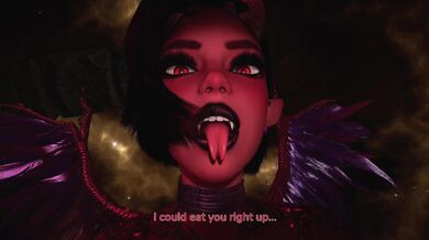 Pleasure-seeking Flame Demoness and Her Toy: The Tasty Edition by Dream VRX