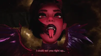 Pleasure-seeking Flame Demoness and Her Toy: The Tasty Edition by Dream VRX