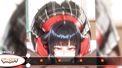 The Mighty Yumeko Jabami and Sexy Kirari Momobami in Game of Power (Fap Hero Joi / PMV / HMV)