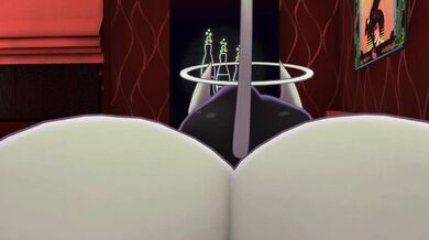 allice angel crashes a Halloween party