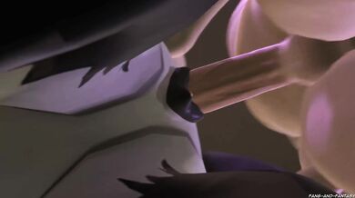 Watch the Mightyenas fangs and fantasies in action as they dominate their human prey in this erotic hentai PORN video